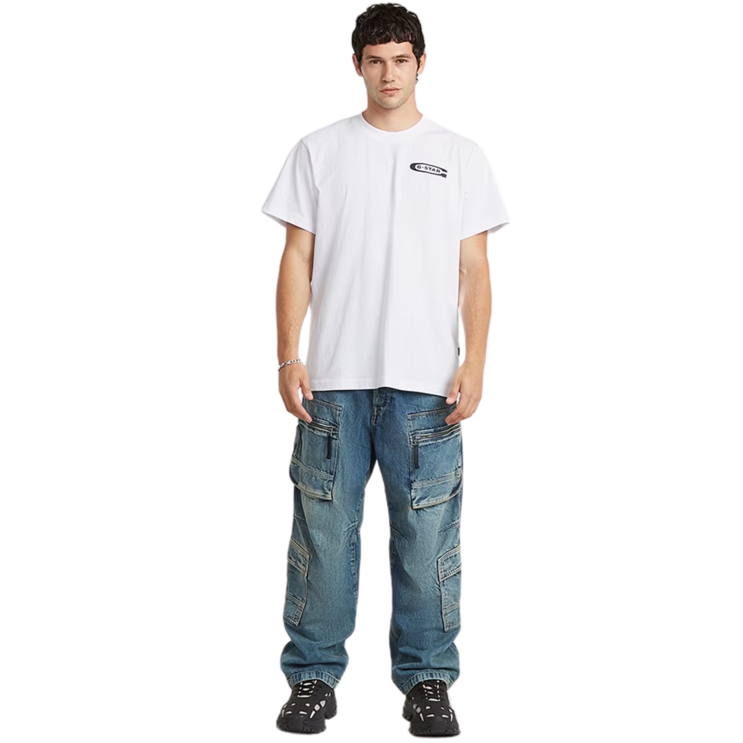 G-Star T-Shirt Back Arch White